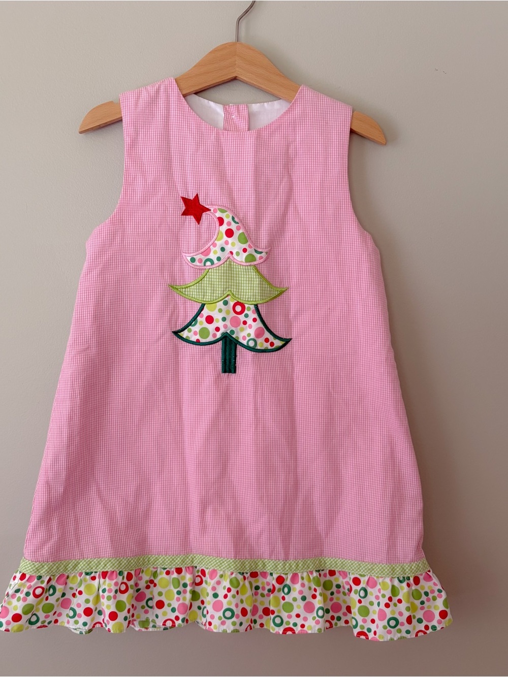 Candyland Pink Gingham Sundress Top